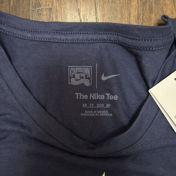 Nike Tee Houston Astros Women’s Tshirt XS Blue Scoop Neck NWT - Picture 5 of 8